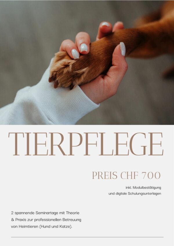 Modul: Tierpflege