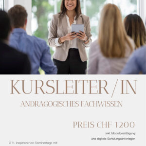 Modul: Andragogik - Kursleiter/In
